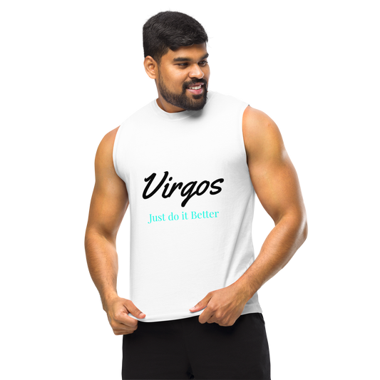 CFS+ Store | Matthew M. Crain | 'VIRGOS JUST DO IT BETTER' Muscle Shirt